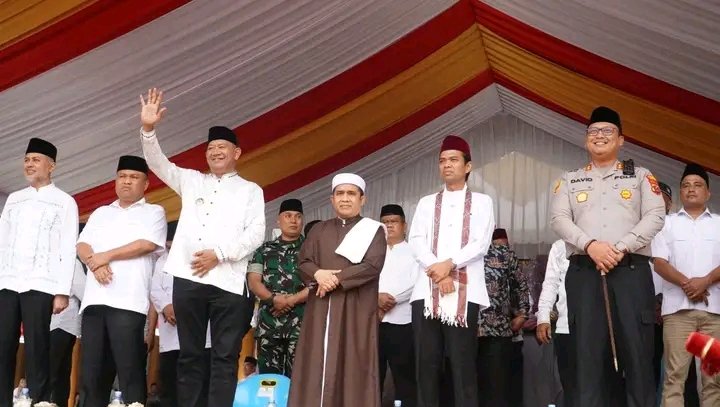 UAS Isi Tabligh Akbar di Langkat, Serukan Jihad Lawan Nark0b4