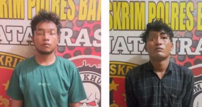 Polres Batu Bara Amankan Dua Terduga Pencuri Usai Laporan Warga ke Call Centre 110