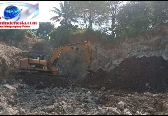 Diduga Tambang Berkedok Pembangunan Gudang, Aktivitas Galian Batu dan Tanah Urug di Kedamaian Tuai Sorotan