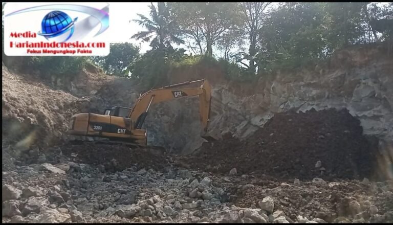 Diduga Tambang Berkedok Pembangunan Gudang, Aktivitas Galian Batu dan Tanah Urug di Kedamaian Tuai Sorotan