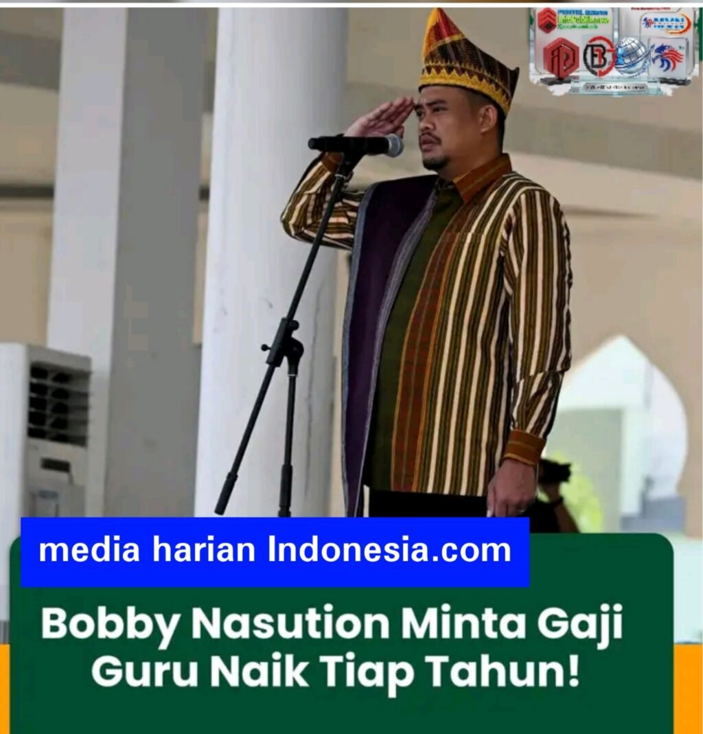 Gubernur Sumatera Utara, Bobby Nasution, meminta Dinas Pendidikan Provinsi Sumut untuk meningkatkan kesejahteraan guru melalui kenaikan gaji secara berkala setiap tahun.