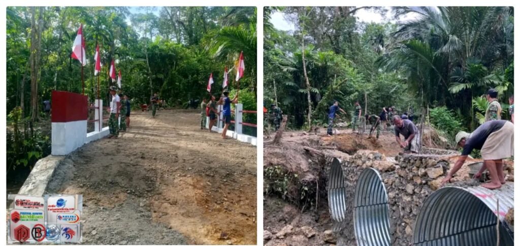 Jembatan Aramco di Desa Mazingo Rampung, Akses Warga Nias Kini Lebih Lancar
