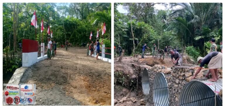 Jembatan Aramco di Desa Mazingo Rampung, Akses Warga Nias Kini Lebih Lancar