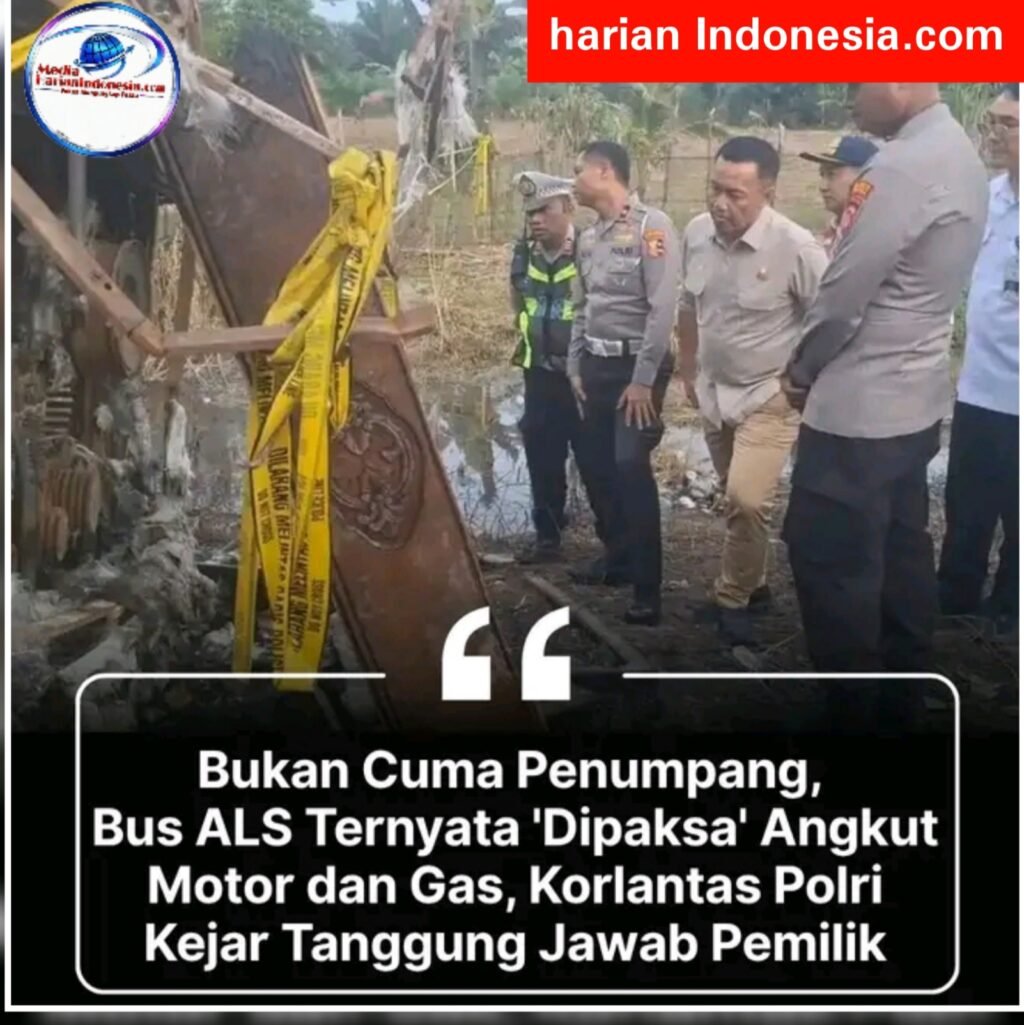 Berdasarkan temuan fakta di lapangan usai bus ALS alami kecelakaan di Muarata ditemukan sejumlah barang yang tak seharusnya, seperti 2 unit sepeda motor, tabung gas hingga sejumlah perabotan rumah tangga.