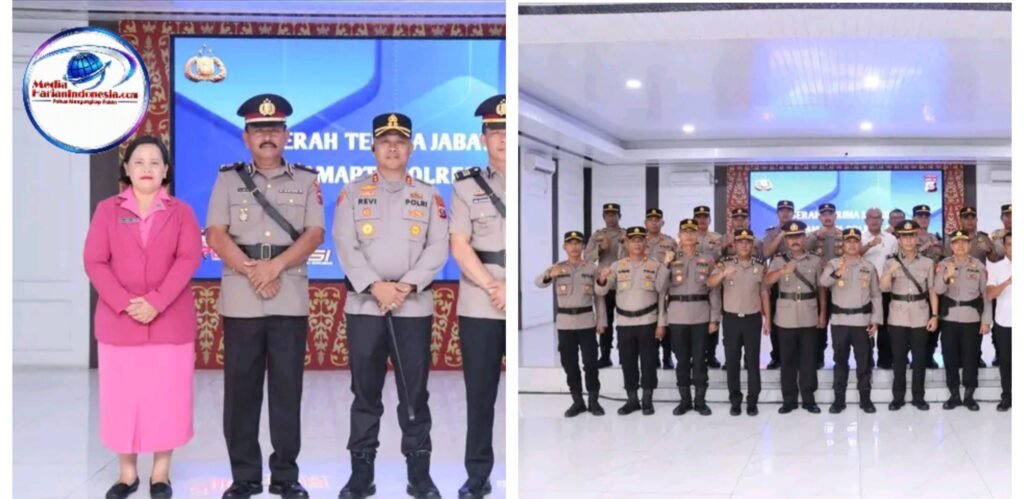 Kapolres Asahan Pimpin Upacara Sertijab Kasat Samapta Polres Asahan
