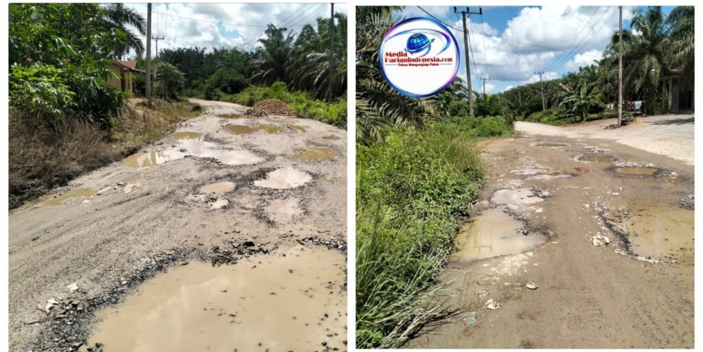 Jalan Lintas Kuala Dasal – Pematang Pauh Rusak Parah, Warga Tanjung Jabung Barat Harap Perhatian Pemerintah