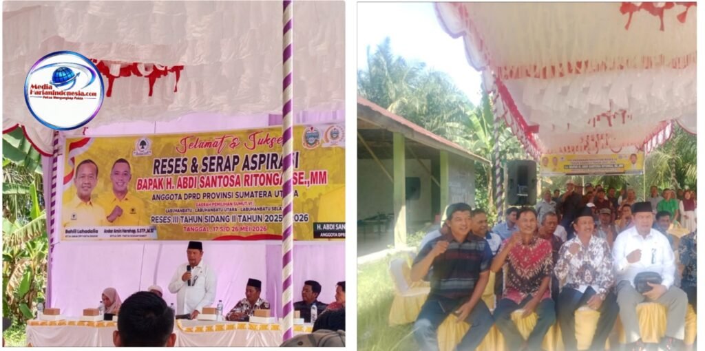Anggota DPRD Sumut, H. Abdi Santosa Ritonga Gelar Reses III di Desa Sei Kasih, Serap Langsung Aspirasi Warga Bilah Hilir