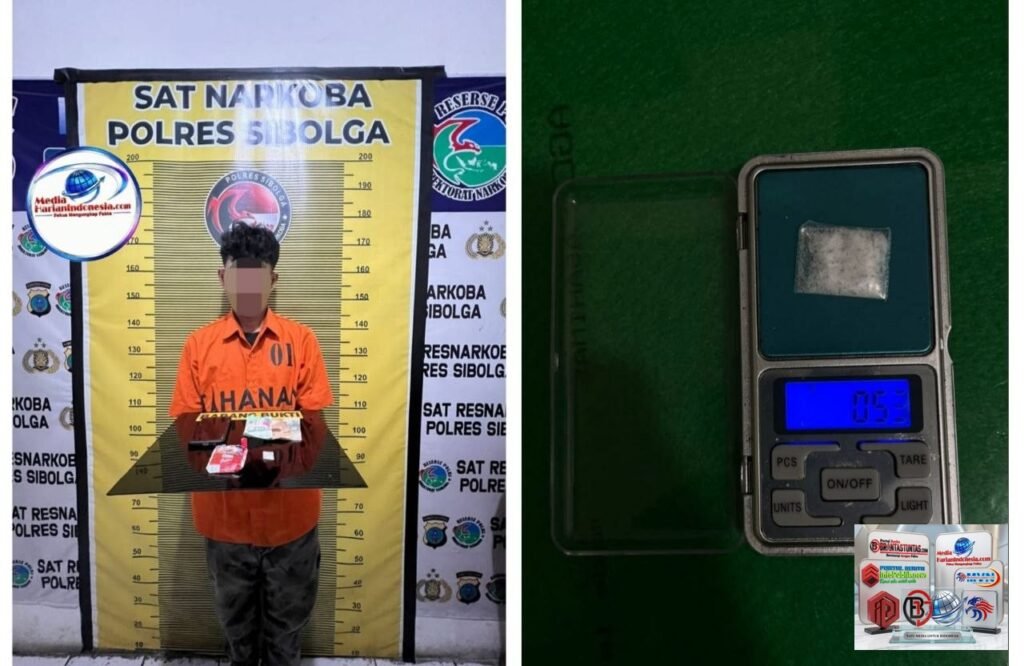 Gerak Cepat Satresnarkoba Polres Sibolga Berhasil Ungkap Kasus Narkotika Jenis Sabu