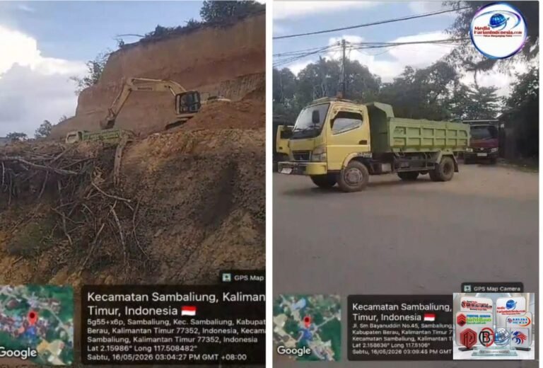 Diduga Galian C di Sambaliung Beroperasi Terang-terangan Warga Desa Polda kaltim dan