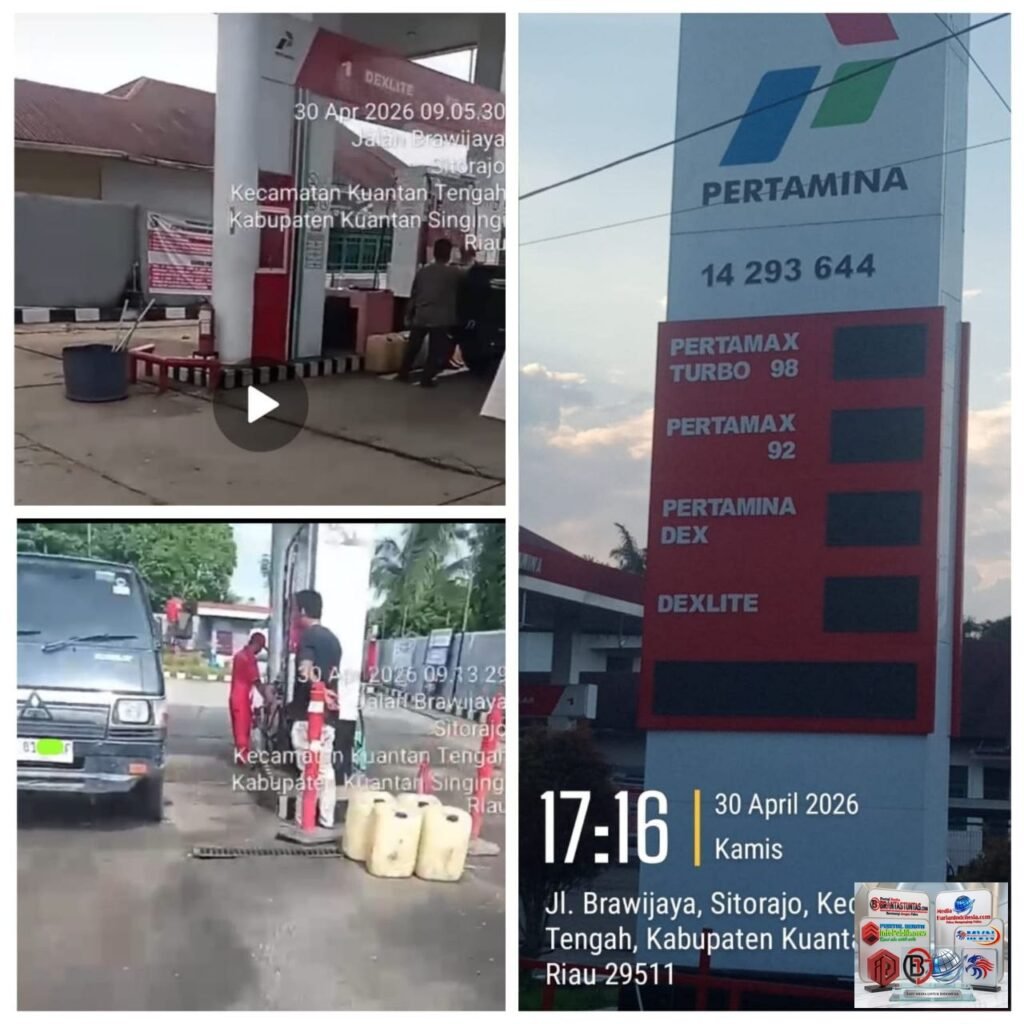 Diduga Terorganisir, Pelangsiran BBM di SPBU Sitorajo Kari Disinyalir Suplai Tambang Emas Ilegal