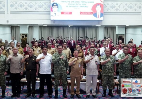 Lampung Perkuat Ketahanan Wilayah Hadapi Ancaman Multidimensi