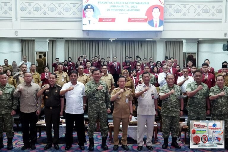 Lampung Perkuat Ketahanan Wilayah Hadapi Ancaman Multidimensi