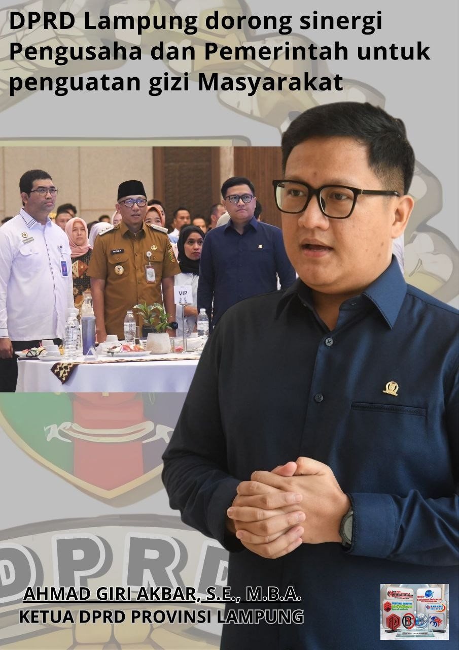 DPRD Lampung Dorong Sinergi Pengusaha dan Pemerintah untuk Penguatan Gizi Masyarakat