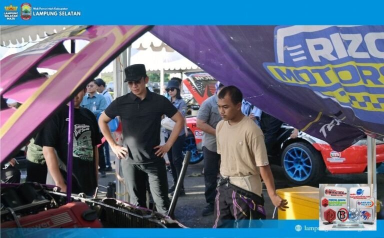 Dari Paddock IDS 2026, Bupati Egi Kirim Sinyal Kuat: Lampung Selatan Siap Jadi Motor Baru Sport Tourism