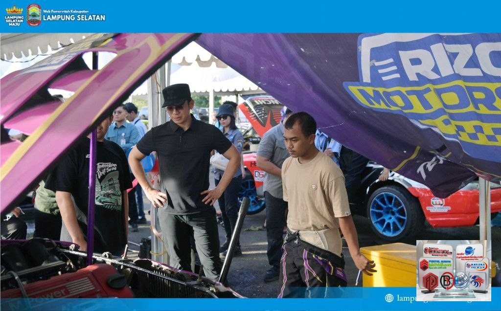 Dari Paddock IDS 2026, Bupati Egi Kirim Sinyal Kuat: Lampung Selatan Siap Jadi Motor Baru Sport Tourism