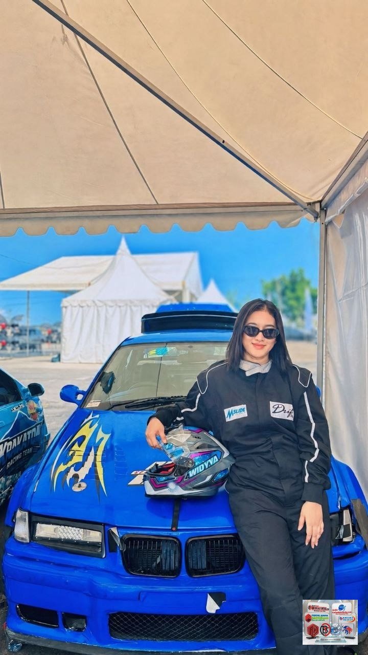 Putri Kalianda Tantang Drifter Nasional di IDS 2026, Widyya Turro Buktikan Lampung Selatan Punya Talenta Balap Nasional