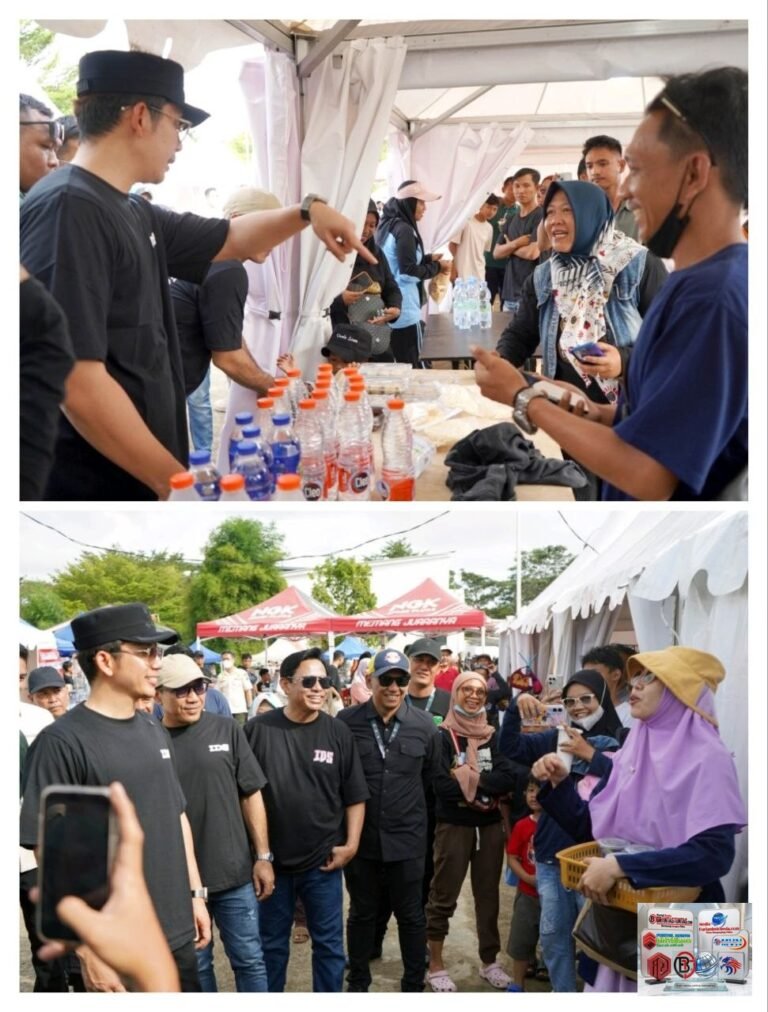 Di Tengah Hingar Bingar Indonesian Drift Series 2026, Bupati Egi Sempatkan Jajan Dagangan Pelaku UMKM