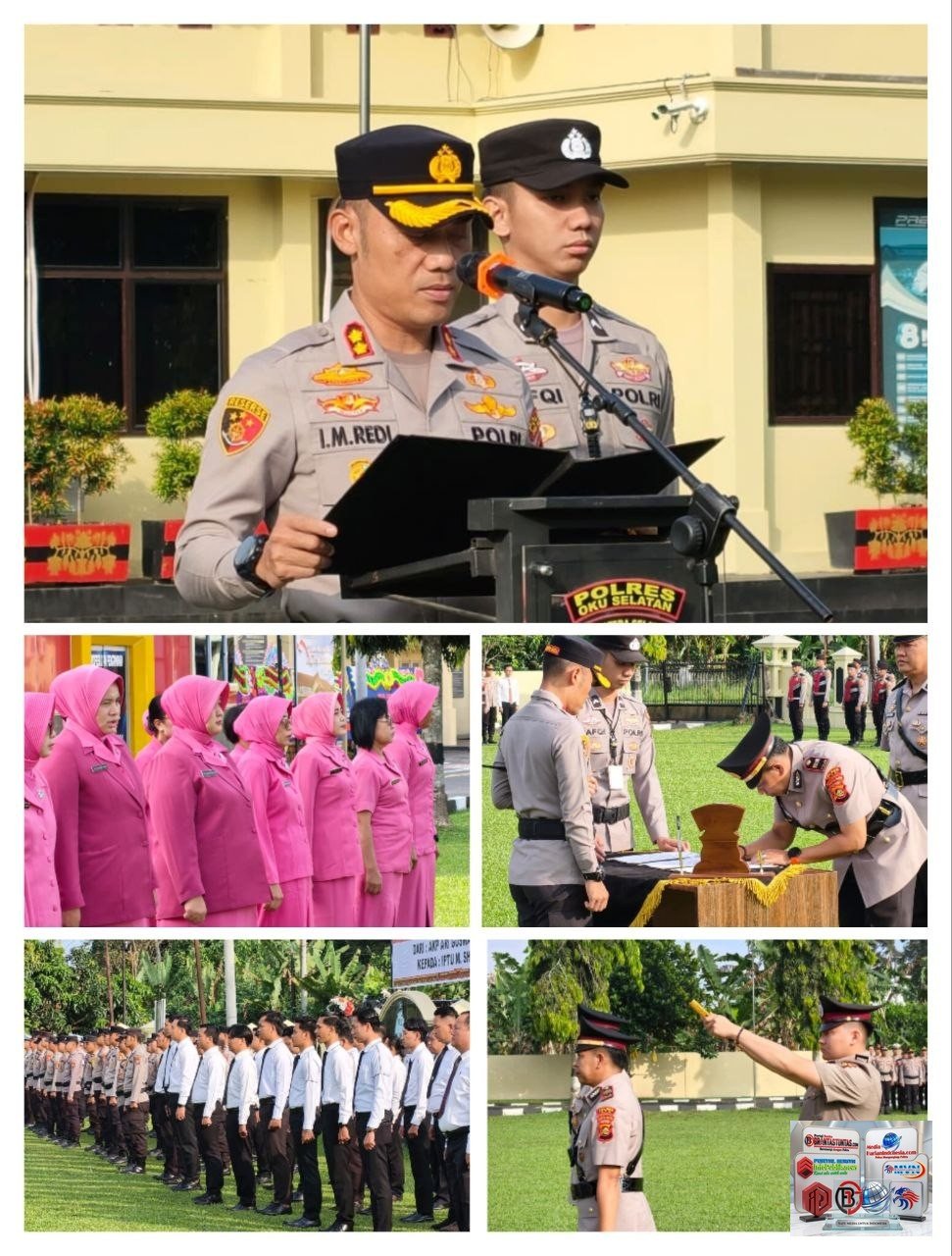 Regenerasi Intelkam, Polres OKU Selatan Gelar Sertijab: AKP Arie Goesman ke Lahat, Iptu M. Soleh Masuk