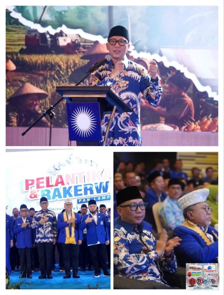 Gubernur Lampung Dorong Sinergi Antar Partai Politik untuk Perkuat Ketahanan Pangan