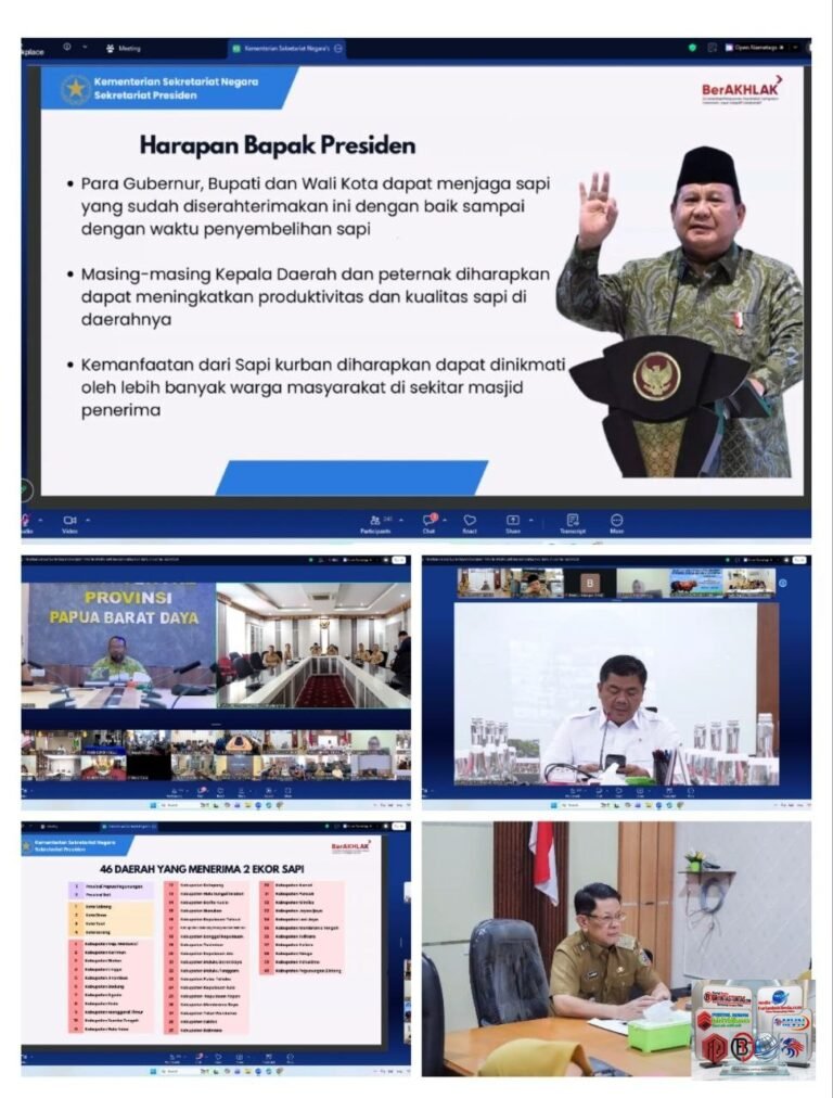 Pemprov Lampung Terima Sapi Kurban Bantuan Presiden untuk Iduladha 2026