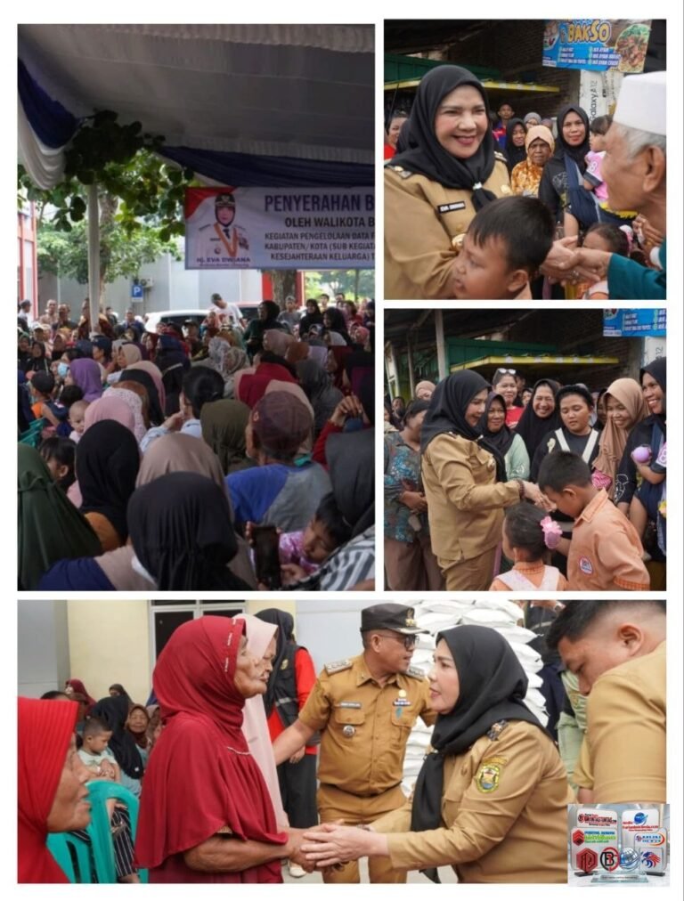 Wali Kota Bandar Lampung Salurkan Bantuan Beras kepada Puluhan Ribu KPM di Kota Bandar Lampung