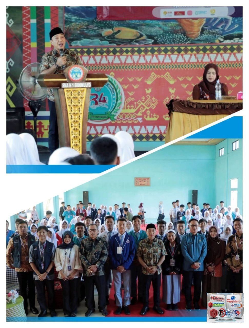 Buka LKPL di Sidomulyo, Wabup Syaiful Anwar Minta Pelajar Jadi Motor Penggerak Lampung Selatan