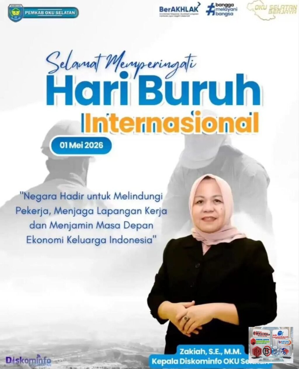 May Day 2026: Kepala Diskominfo OKU Selatan Tegaskan Negara Hadir Lindungi Pekerja
