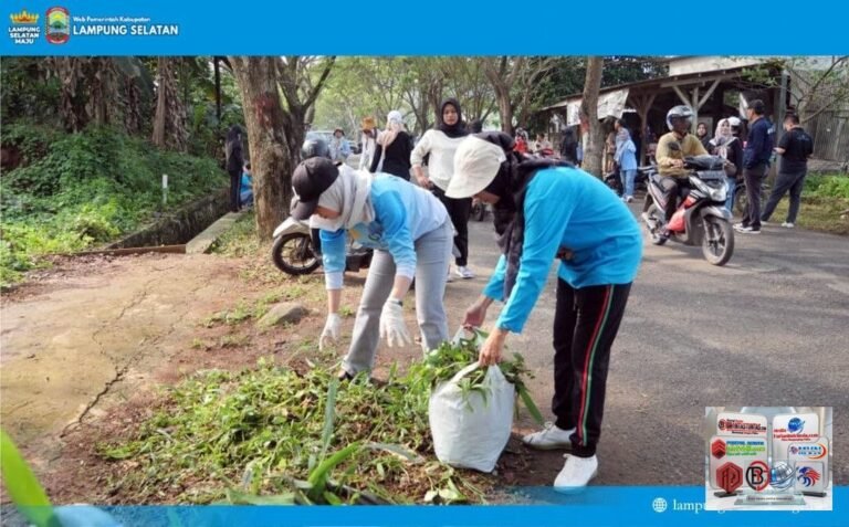 Gertak HELAU Dimulai, ASN Lampung Selatan Bergerak Serentak Wujudkan Kalianda Bersih dan Asri