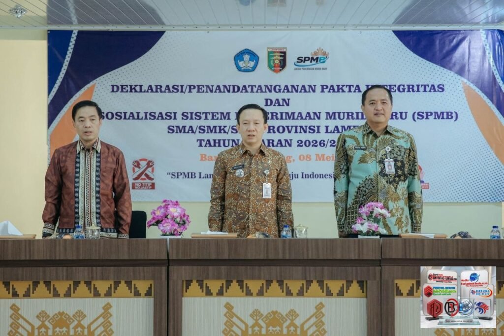 Pemprov Lampung Perkuat SPMB, Wujudkan Pendidikan Inklusif dan Berkualitas