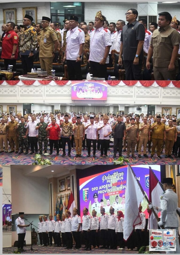 DPRD Provinsi Lampung Dorong Penguatan APDESI Merah Putih untuk Sinergi Pembangunan Desa