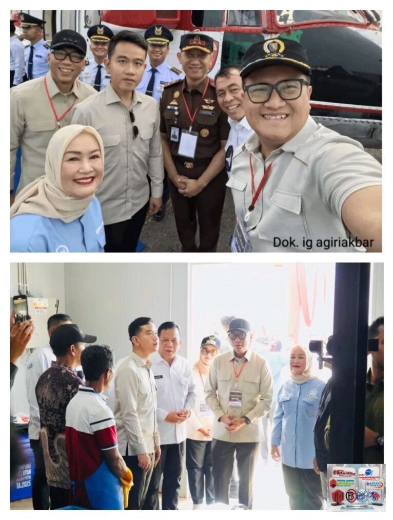 Ketua DPRD Provinsi Lampung Sambut Kunjungan Wakil Presiden RI, Tinjau Kampung Nelayan Labuhan Maringgai.