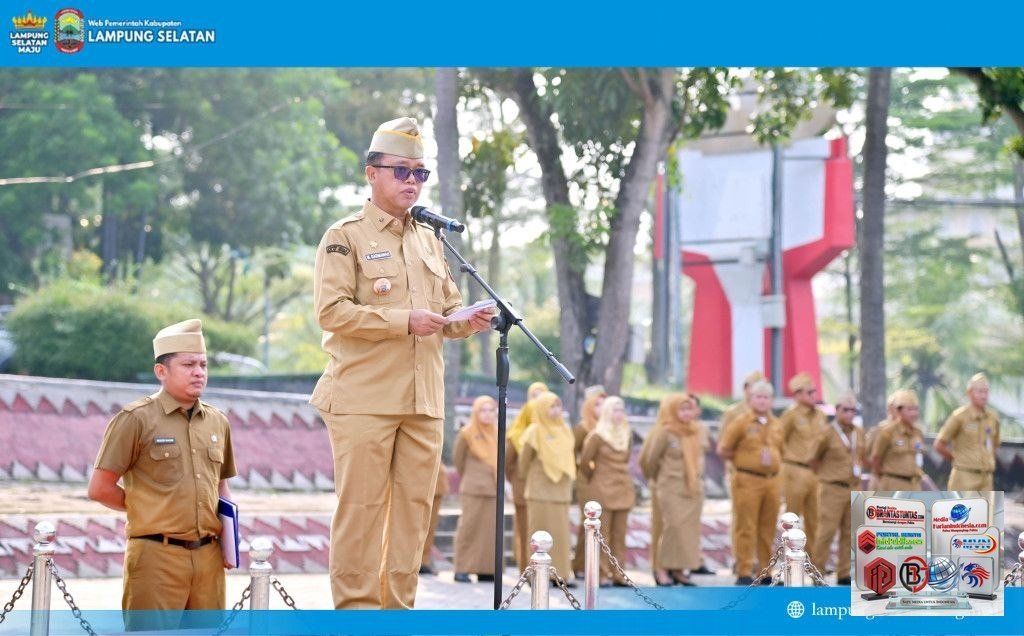 Apel Mingguan Pemkab Lampung Selatan, Darmawan Ingatkan ASN: Jangan Sekadar Hadir, Harus Berdampak untuk Masyarakat