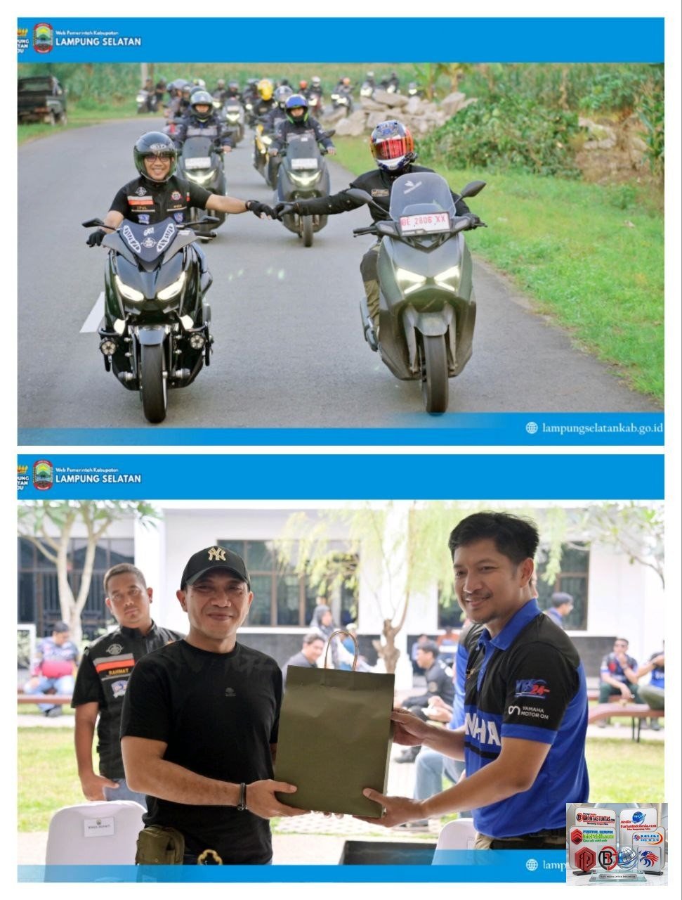 MAXI Tour Boemi Nusantara Singgah di Lampung Selatan, Wabup Syaiful Ajak Media Kenalkan Wisata Daerah