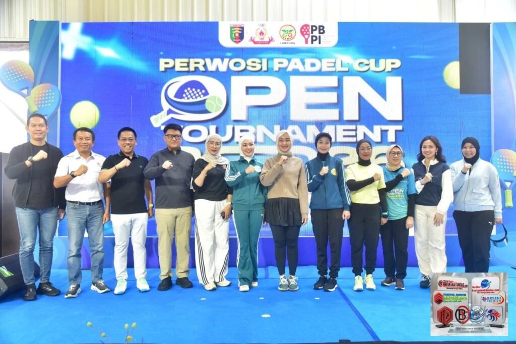 DPRD Provinsi Lampung Dukung Pengembangan Olahraga Masyarakat Melalui Perwosi Padel Cup Open Tournament 2026