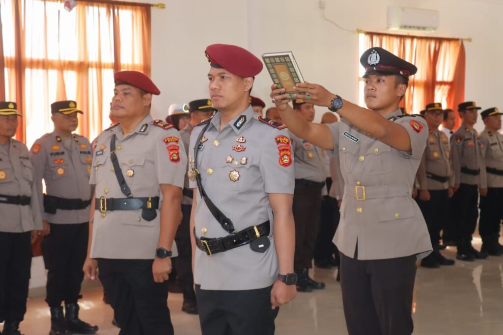Putra Daerah PALI Bersinar di Korps Bhayangkara, Iptu Doby Resmi Jabat Kasat Reskrim Polres PALI.