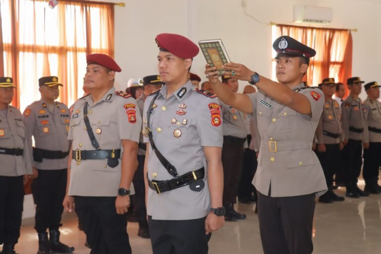 Putra Daerah PALI Bersinar di Korps Bhayangkara, Iptu Doby Resmi Jabat Kasat Reskrim Polres PALI.