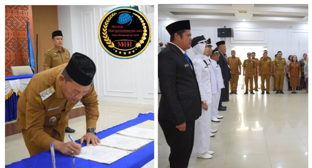 Wakil Wali Kota Sibolga Lantik 6 Pejabat, Perkuat Organisasi dan Tingkatkan Pelayanan Publik