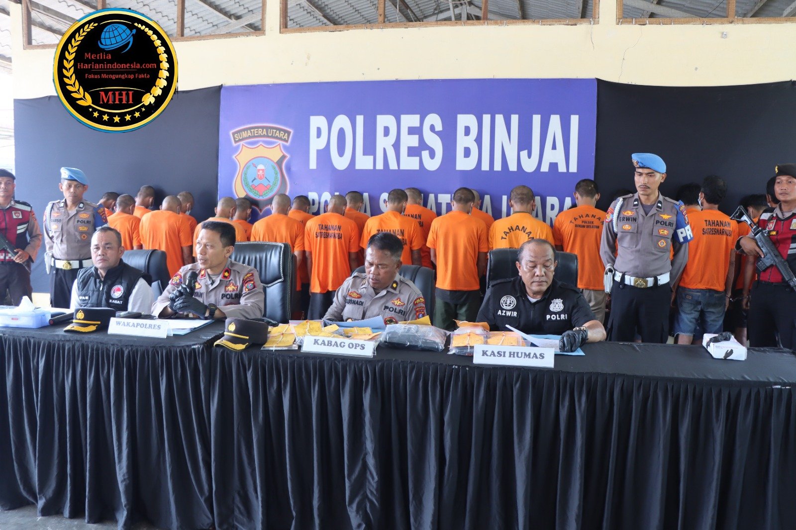 Tak Ada Ruang! Polres Binjai Tegaskan Komitmen Perangi Narkoba, Operasi Antik Toba 2026 Ungkap 23 Kasus dan 28 Tersangka