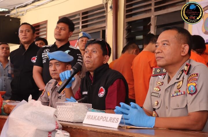 Polres Pematangsiantar Konfrensi Pers Hasil Akhir Ops Antik Toba Tahun 2026