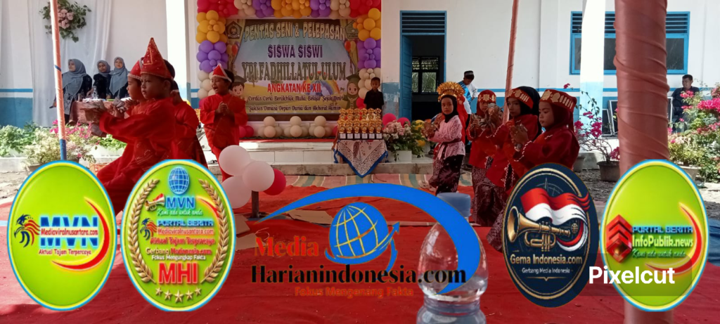Pentas Seni dan Pelepasan Siswa Angkatan XII TK Fadhillatul Ulum Sei Kasih Berlangsung Meriah