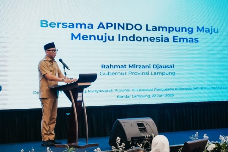 Gubernur Lampung Ajak APINDO Perkuat Kolaborasi Bangun Ekonomi Lampung yang Inklusif