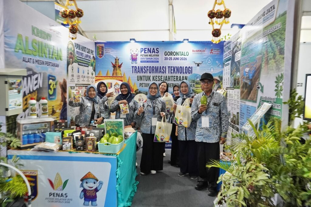 Lampung Perkenalkan Inovasi Pertanian dan Produk Unggulan Daerah di PENAS XVII Gorontalo