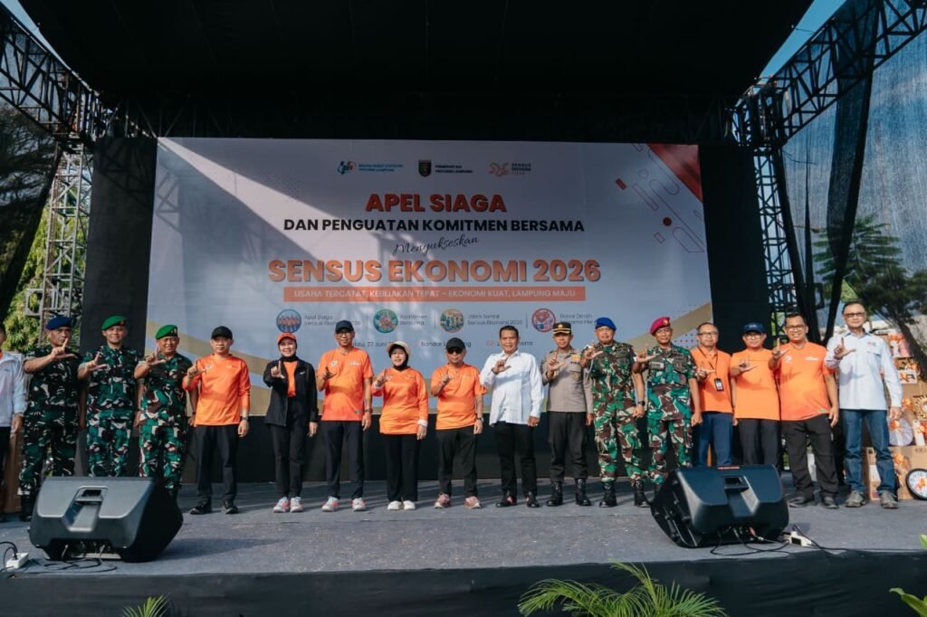 Kepala BPS RI Piminpin Apel Siaga, Gubernur Ajak Masyarakat Sukseskan Sensus Ekonomi