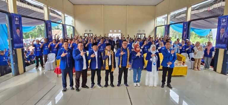 227 Pengurus Ranting PAN Way Kanan Sah Dilantik, Perkuat Struktur Hingga Akar Rumput