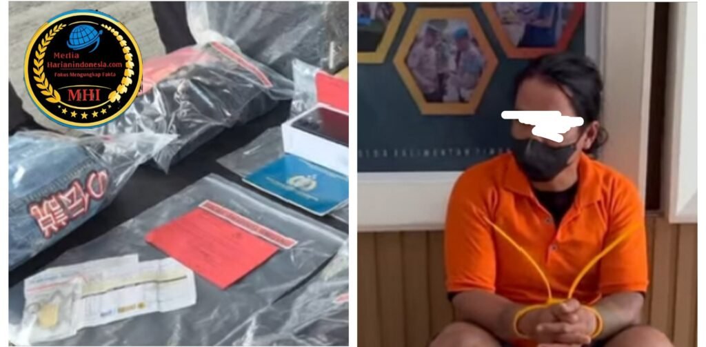 Provinsi kalimantan timur kota Samarinda Kapolresta Samarinda Pimpin Konferensi Pers Pengungkapan Kasus Curas dan Curat di Samarinda Seberang