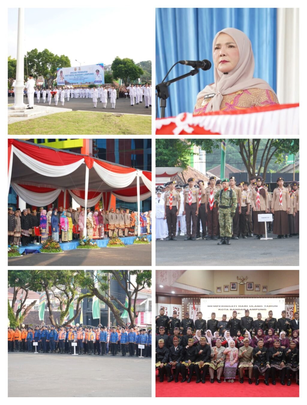Pemkot Gelar Upacara HUT ke-344 Kota Bandar Lampung
