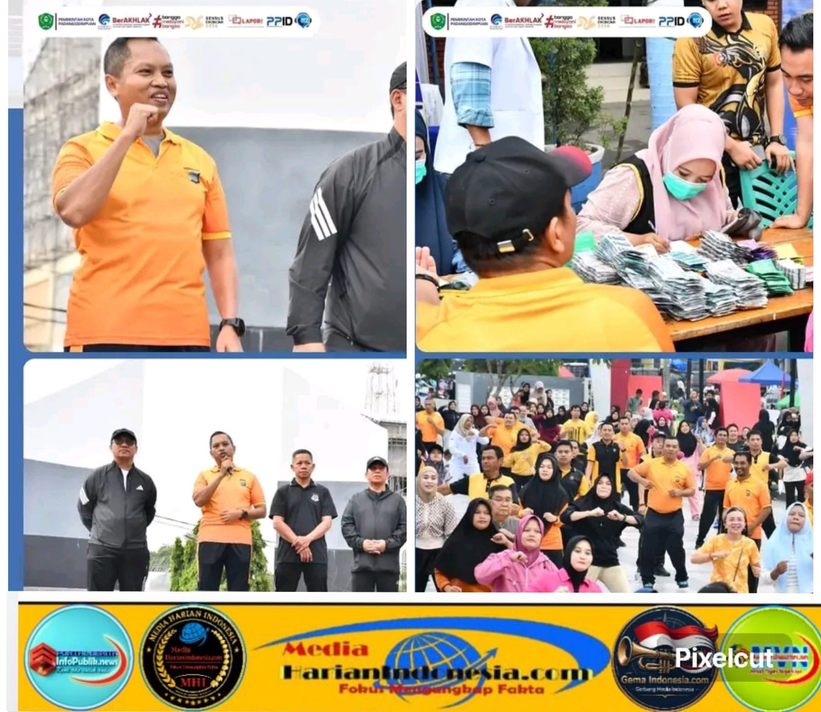 CFD dan Cek Kesehatan Gratis Ramaikan HUT Bhayangkara ke-80
