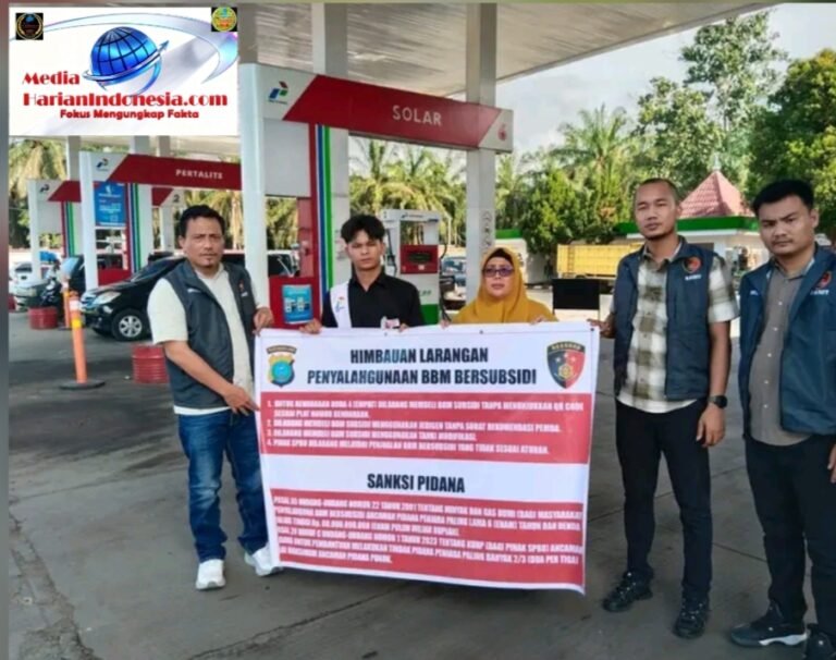 Cegah Kecurangan BBM, Polres Padang Lawas dan Diskoperindag Sidak SPBU Hutalombang-Pasir Julu