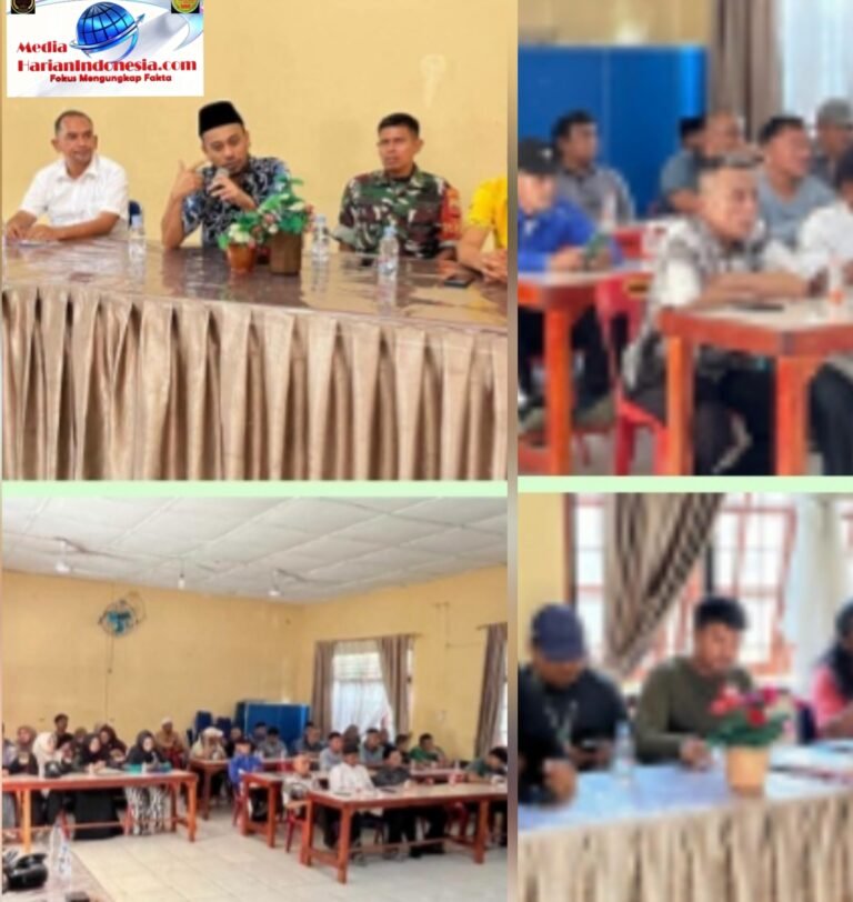 ​Optimalkan Persiapan, Kecamatan Bahorok Gelar Rapat Koordinasi Anggaran HUT RI Ke-81.