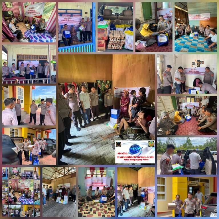 Sambut HUT Bhayangkara ke-80, Polsek Pulau Derawan Gelar Anjangsana dan Salurkan Bantuan Sosial kepada Pesantren serta Warga Kurang Mampu